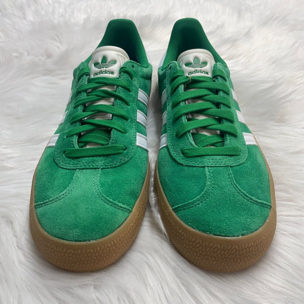 Adidas Gazelle ADV Low Mens Casual Shoes Green JH5247 NEW Multi Sz - Picture 4 of 4